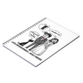 Carnet Amusant mariage heureux (Côté gauche)