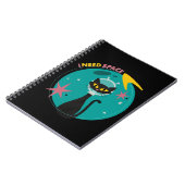 Carnet Amusant Mid Century Moderne J'ai besoin de Space C (Côté gauche)