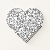 Carnet Amusant motif mammaire adulte (Dos)