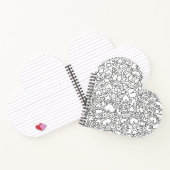 Carnet Amusant motif mammaire adulte (Intérieur)