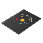 Carnet Amusante Astronomie Système Solaire Plaisanterie U (Côté gauche)