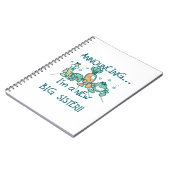 Carnet Amusante nouvelle grande soeur Légume (Côté gauche)