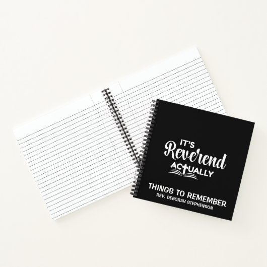 Carnet Amusante Ordination de Pasteur C'EST ACTUELLEMENT (Intérieur)