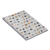 Carnet Amusement animal : Chiens de chats Doodle Mix (Côté Droit)