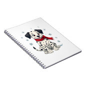 Carnet Amusement dalmate enneigé (Côté Droit)