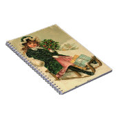 Carnet Amusement vintage d'hiver (Côté Droit)