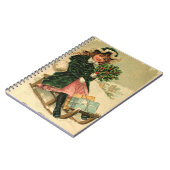 Carnet Amusement vintage d'hiver (Côté gauche)