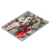 Carnet Amusement vintage d'hiver (Côté gauche)