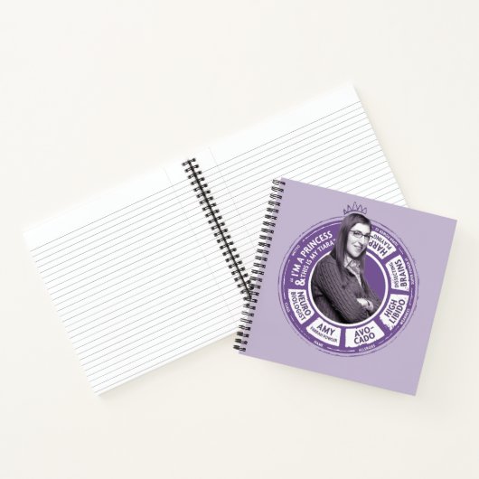 Carnet Amy Farrah Fowler - Graphique d'informations (Intérieur)