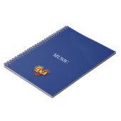 Carnet Ana Blue (Côté gauche)