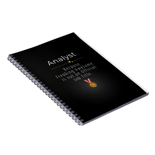 Carnet analyste (Côté Droit)