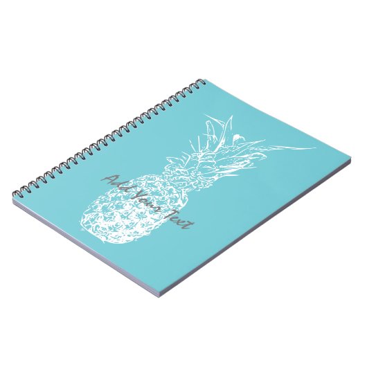 Carnet Ananas (Côté gauche)