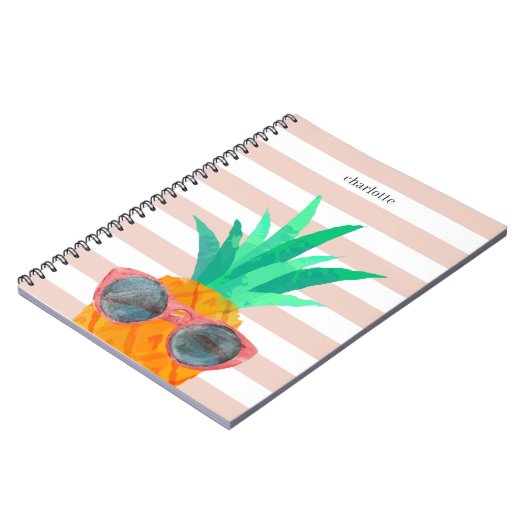 Carnet Ananas (Côté gauche)