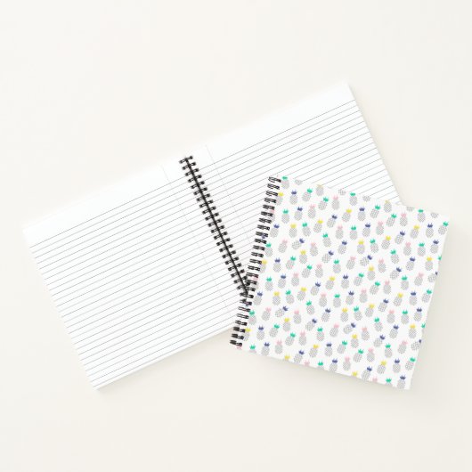 Carnet Ananas Abstraits (Intérieur)