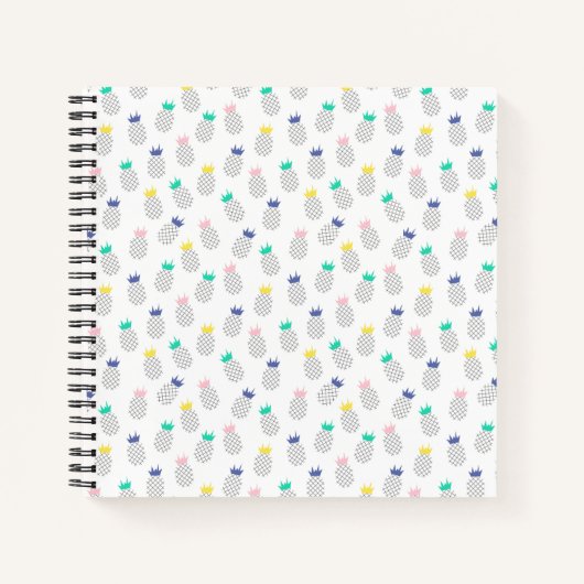 Carnet Ananas Abstraits (Devant)