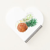 Carnet Ananas, couple doux. (Dos)