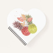 Carnet Ananas, couple doux. (Devant)