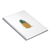 Carnet Ananas de Noël tropical (Côté Droit)