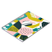 Carnet Ananas dessinés à la main et diverses formes, tach (Côté gauche)