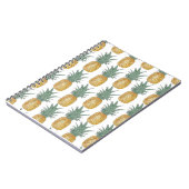 Carnet Ananas été tropical tropiques (Côté gauche)