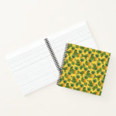 Carnet Ananas & Feuilles Tropicaux En Or (Intérieur)
