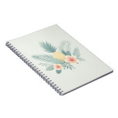 Carnet Ananas floral & Hawaiian (Côté Droit)