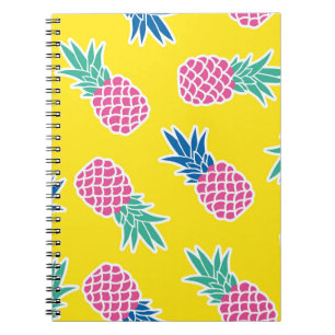 Carnet Ananas Frenzy : Caricature Vintage.