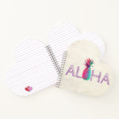 Carnet Ananas Hawaïen Adorable Aloha (Intérieur)