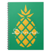 Carnet Ananas mignon moderne (Devant)