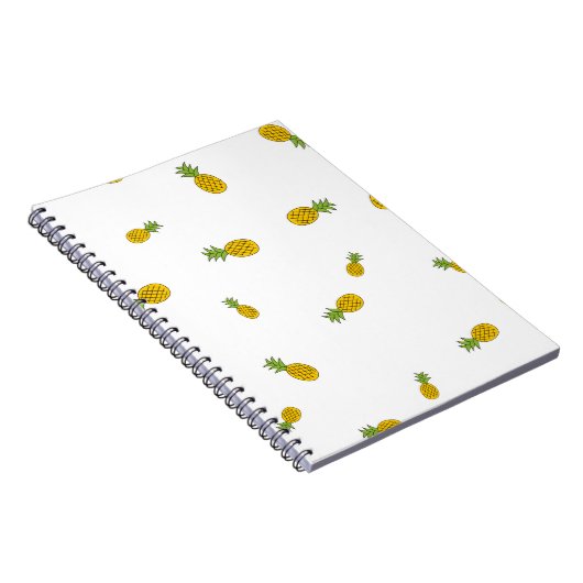 Carnet Ananas mignon motif sans couture arrière - plan. V (Côté Droit)