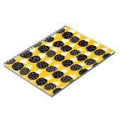 Carnet Ananas noir (Côté gauche)