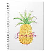 Carnet Ananas personnalisé (Devant)