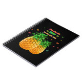Carnet Ananas Pina Colada (Côté gauche)