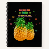 Carnet Ananas Pina Colada (Devant)