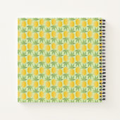 Carnet Ananas rétro (Dos)