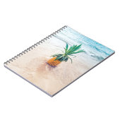 Carnet Ananas sur la plage le matin (Côté gauche)