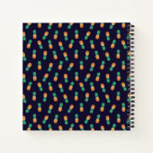 Carnet Ananas Sur Marine (Dos)