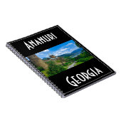Carnet Ananuri Georgia Caucuses Montagnes Château Nature (Côté Droit)
