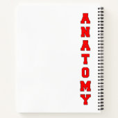 Carnet Anatomie (Dos)