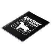 Carnet Anatomie du chien du Labrador (Côté gauche)