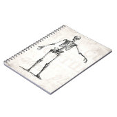 Carnet Anatomie squelettique de squelettes de 1800s (Côté gauche)