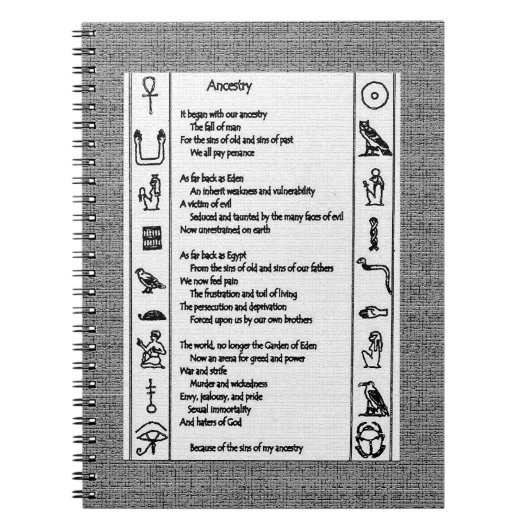 Carnet Ancèse (Devant)