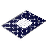 Carnet Anchor Pattern (Côté gauche)
