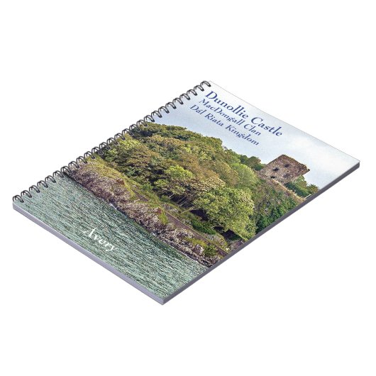 Carnet Ancien Château Gaelic Dunollie Maison De MacDougal (Côté gauche)