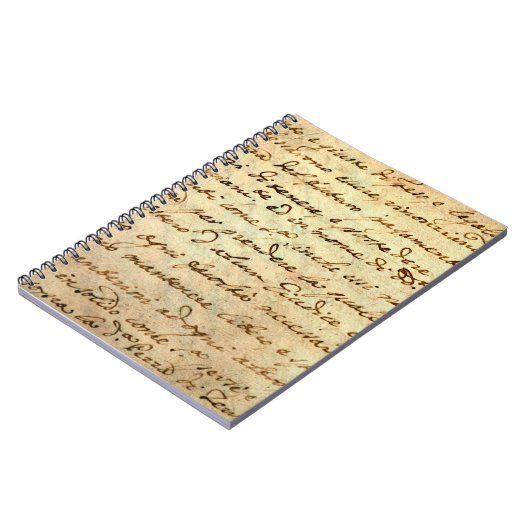 Carnet Ancien manuscrit du 1700 siècle écrit à l'encre (Côté gauche)
