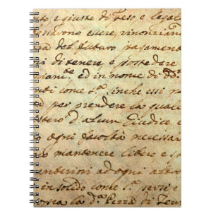 Carnet Ancien manuscrit du 1700 siècle écrit à l'encre