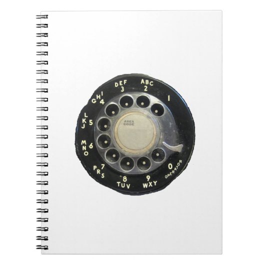 Carnet Ancien numéro de téléphone du Rotary (Devant)