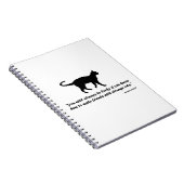 Carnet Ancien proverbe de chat (Côté Droit)