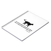 Carnet Ancien proverbe de chat (Côté gauche)