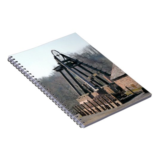 CARNET ANCIENNE ANGLETERRE PITHEAD ROUE À VOILE (Côté Droit)